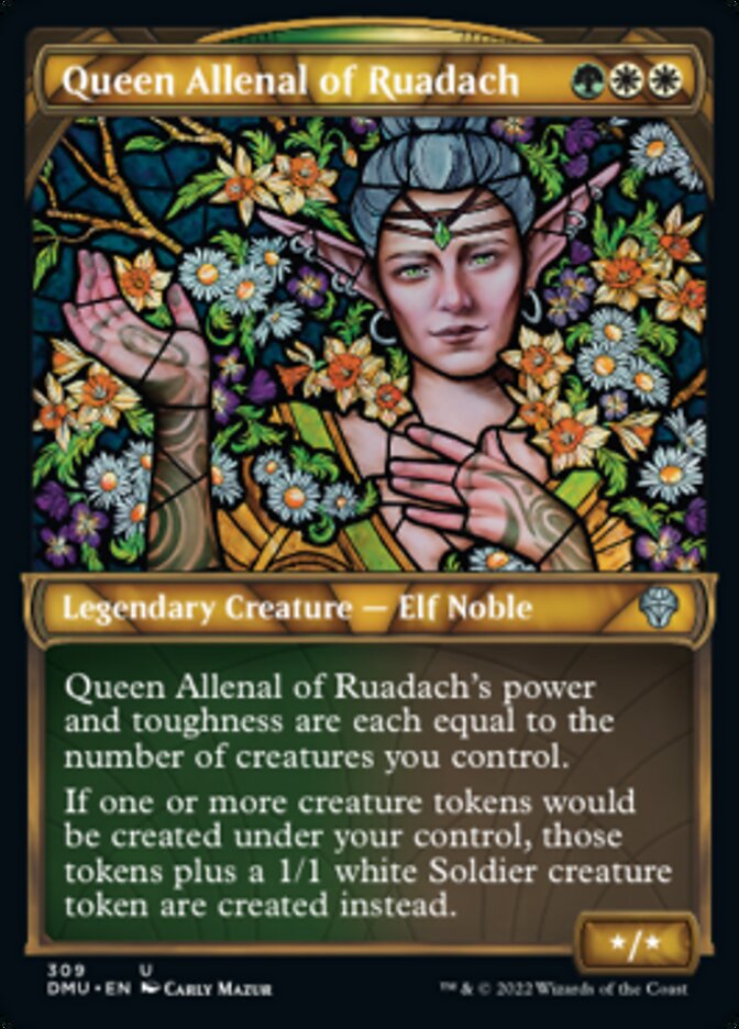 Queen Allenal of Ruadach (Showcase) [Dominaria United] | Mega City Incorporated