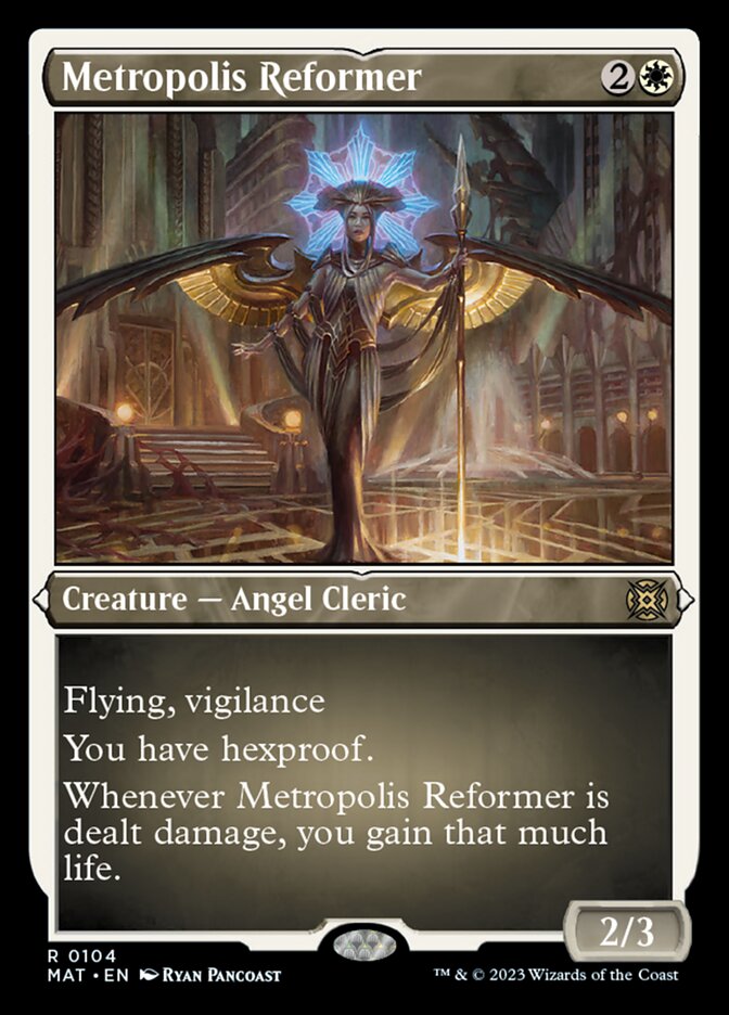 Metropolis Reformer (Foil Etched) [March of the Machine: The Aftermath] | Mega City Incorporated