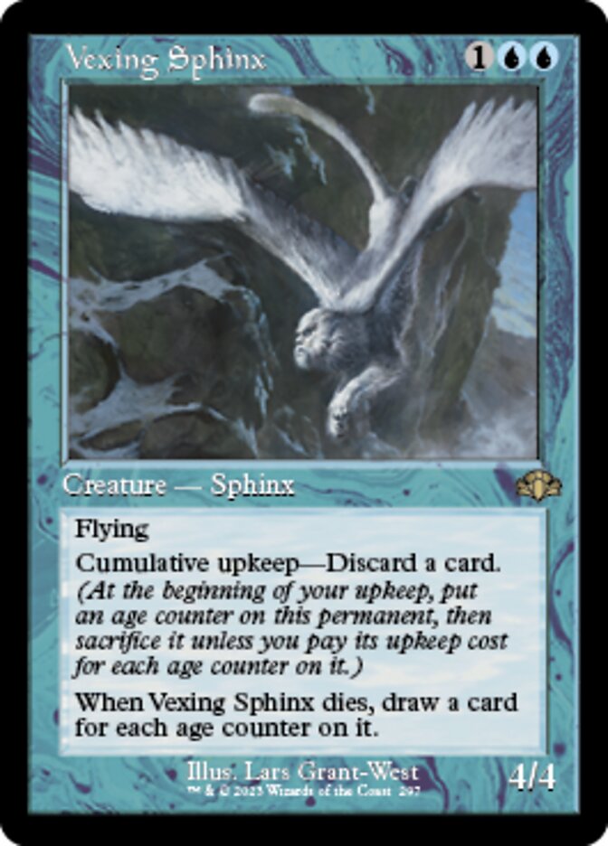 Vexing Sphinx (Retro) [Dominaria Remastered] | Mega City Incorporated