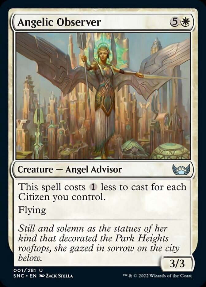 Angelic Observer [Streets of New Capenna] | Mega City Incorporated