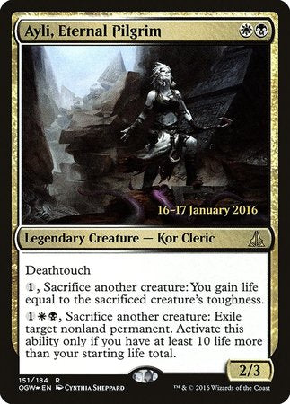 Ayli, Eternal Pilgrim [Oath of the Gatewatch Promos] | Mega City Incorporated