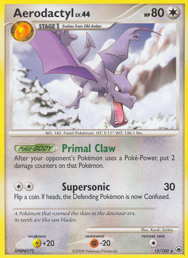 Aerodactyl (15/100) [Diamond & Pearl: Majestic Dawn] | Mega City Incorporated