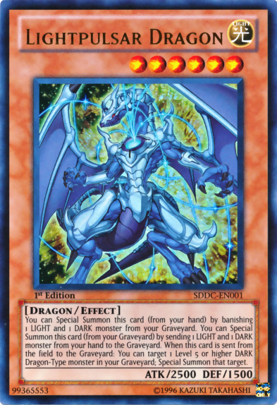 Lightpulsar Dragon [SDDC-EN001] Ultra Rare | Mega City Incorporated