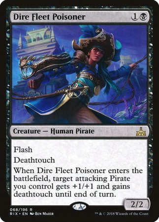 Dire Fleet Poisoner [Rivals of Ixalan] | Mega City Incorporated