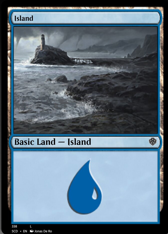 Island (338) [Starter Commander Decks] | Mega City Incorporated