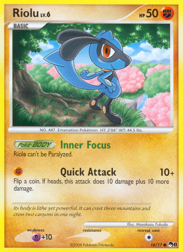 Riolu (16/17) [POP Series 8] | Mega City Incorporated