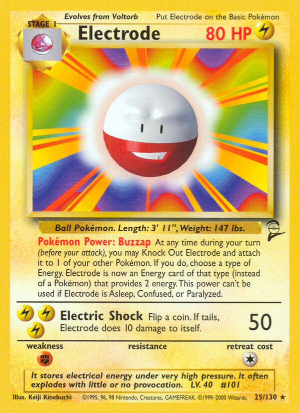 Electrode (25/130) [Base Set 2] | Mega City Incorporated