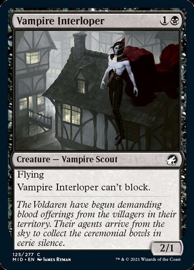 Vampire Interloper [Innistrad: Midnight Hunt] | Mega City Incorporated