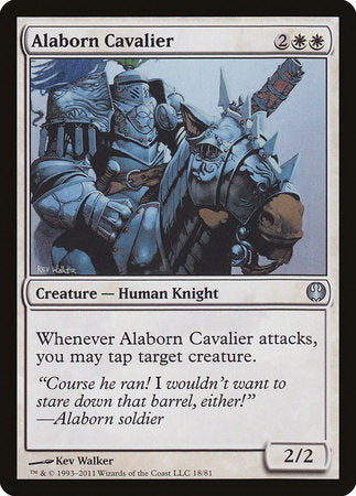 Alaborn Cavalier [Duel Decks: Knights vs. Dragons] | Mega City Incorporated