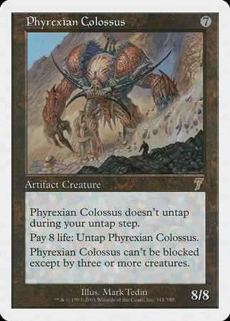 Phyrexian Colossus [Seventh Edition] | Mega City Incorporated