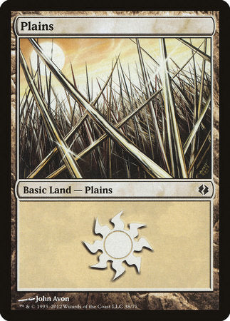 Plains (38) [Duel Decks: Venser vs. Koth] | Mega City Incorporated