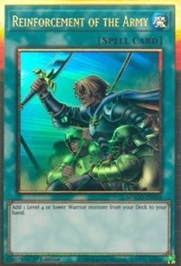 Reinforcement of the Army [MAGO-EN046] Gold Rare | Mega City Incorporated