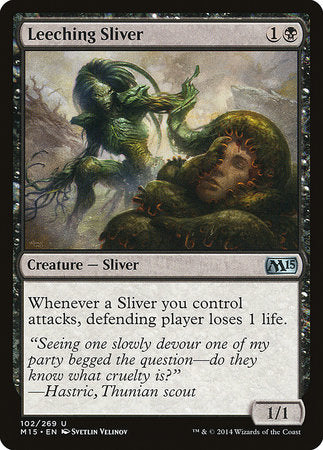 Leeching Sliver [Magic 2015] | Mega City Incorporated