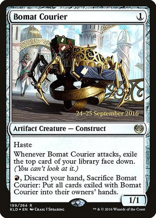 Bomat Courier [Kaladesh Promos] | Mega City Incorporated