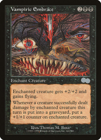 Vampiric Embrace [Urza's Saga] | Mega City Incorporated