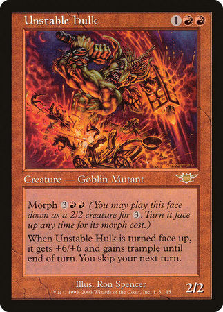 Unstable Hulk [Legions] | Mega City Incorporated