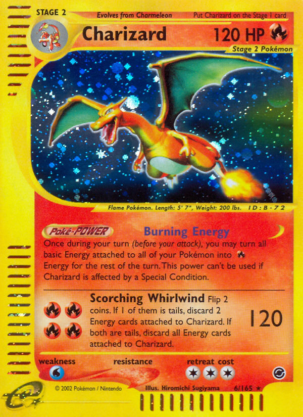 Charizard (6/165) [Expedition: Base Set] | Mega City Incorporated