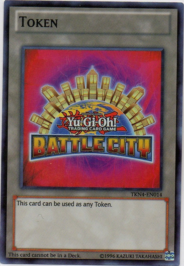 Yu-Gi-Oh! Battle City Token [TKN4-EN014] Super Rare | Mega City Incorporated