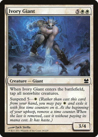 Ivory Giant [Modern Masters] | Mega City Incorporated