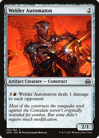 Welder Automaton [Aether Revolt] | Mega City Incorporated