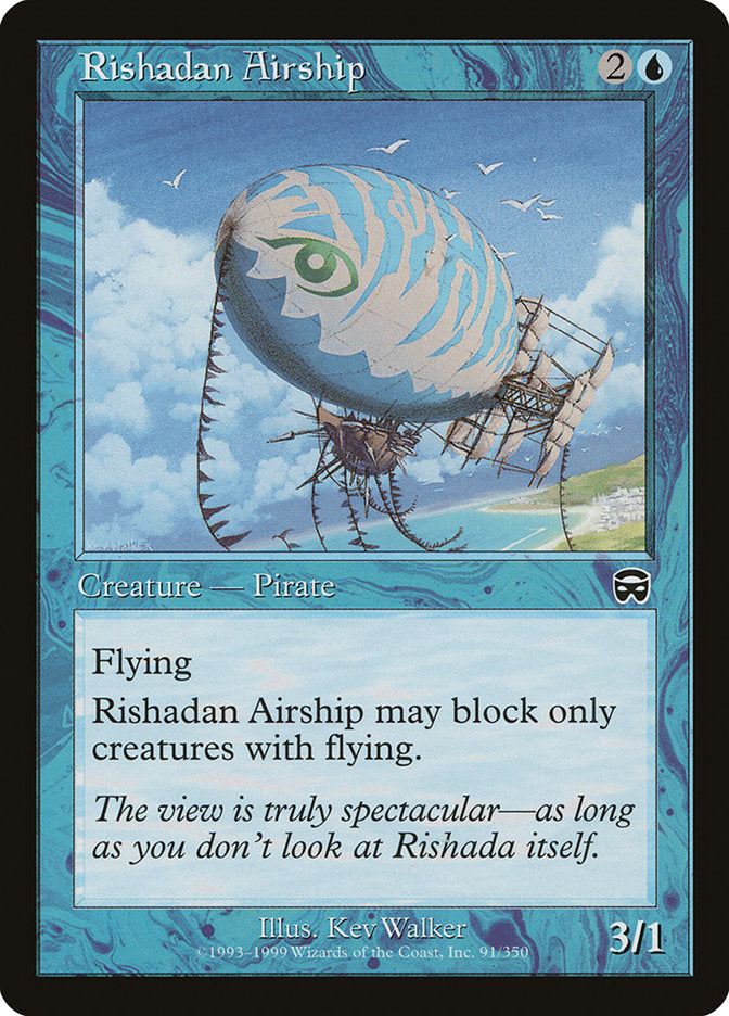 Rishadan Airship [Mercadian Masques] | Mega City Incorporated