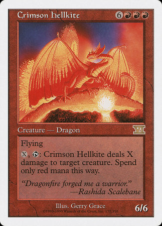 Crimson Hellkite [Classic Sixth Edition] | Mega City Incorporated