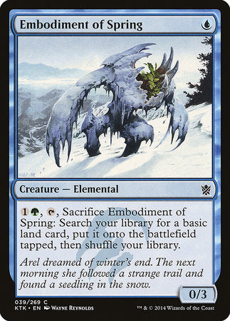 Embodiment of Spring [Khans of Tarkir] | Mega City Incorporated