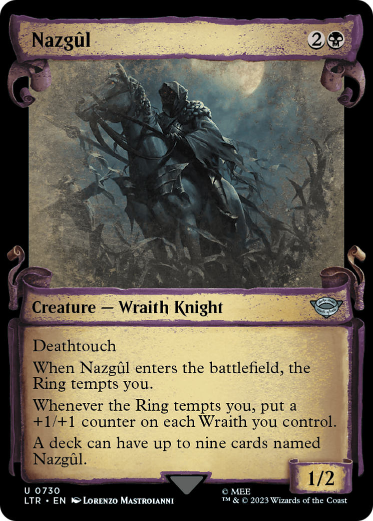 Nazgul (0730) [The Lord of the Rings: Tales of Middle-Earth Showcase Scrolls] | Mega City Incorporated