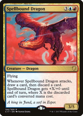 Spellbound Dragon [Commander 2017] | Mega City Incorporated