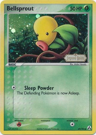 Bellsprout (49/92) (Stamped) [EX: Legend Maker] | Mega City Incorporated