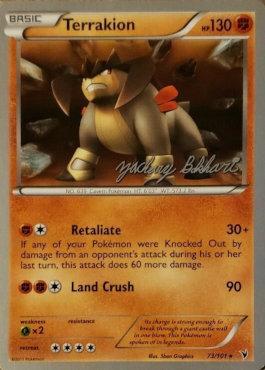 Terrakion (73/101) (CMT - Zachary Bokhari) [World Championships 2012] | Mega City Incorporated
