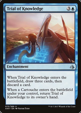 Trial of Knowledge [Amonkhet] | Mega City Incorporated