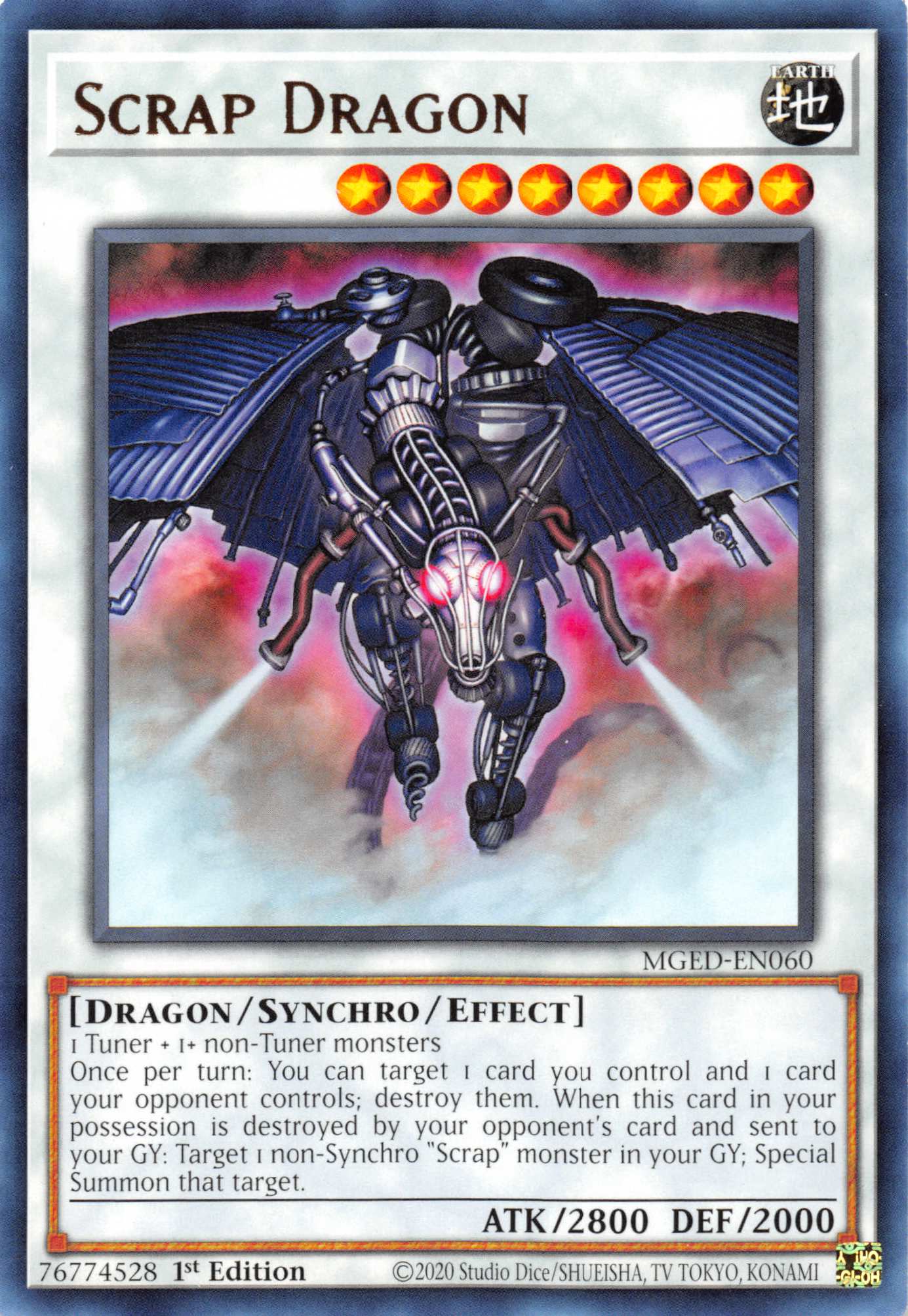 Scrap Dragon [MGED-EN060] Rare | Mega City Incorporated