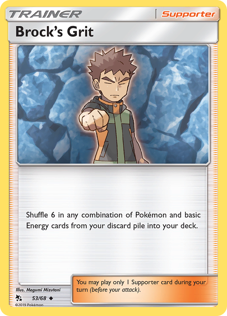 Brock's Grit (53/68) [Sun & Moon: Hidden Fates] | Mega City Incorporated