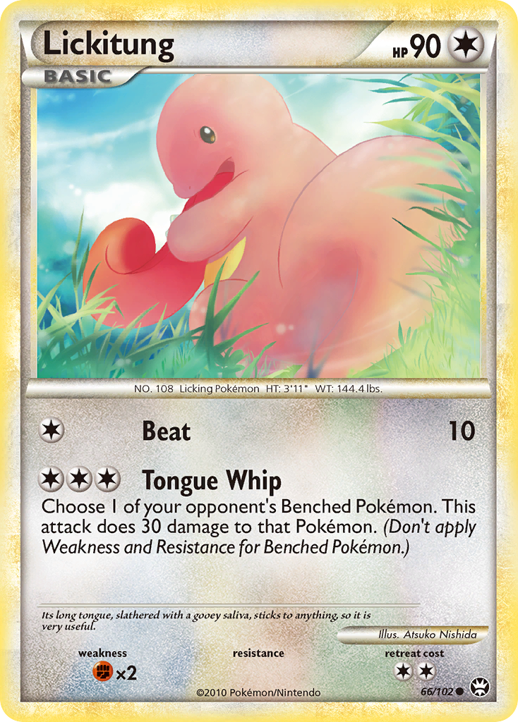 Lickitung (66/102) [HeartGold & SoulSilver: Triumphant] | Mega City Incorporated