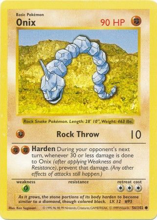 Onix (56/102) [Base Set Shadowless Unlimited] | Mega City Incorporated