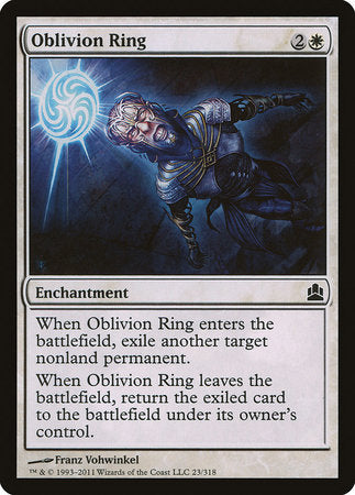 Oblivion Ring [Commander 2011] | Mega City Incorporated