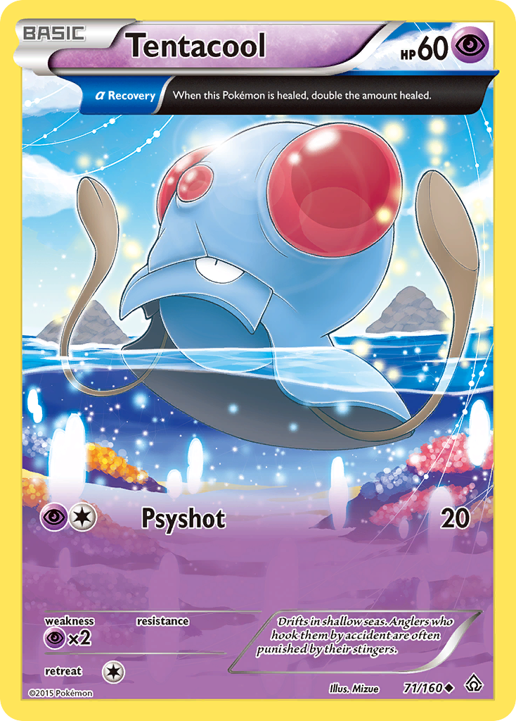 Tentacool (71/160) [XY: Primal Clash] | Mega City Incorporated