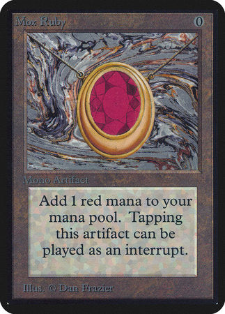 Mox Ruby [Limited Edition Alpha] | Mega City Incorporated