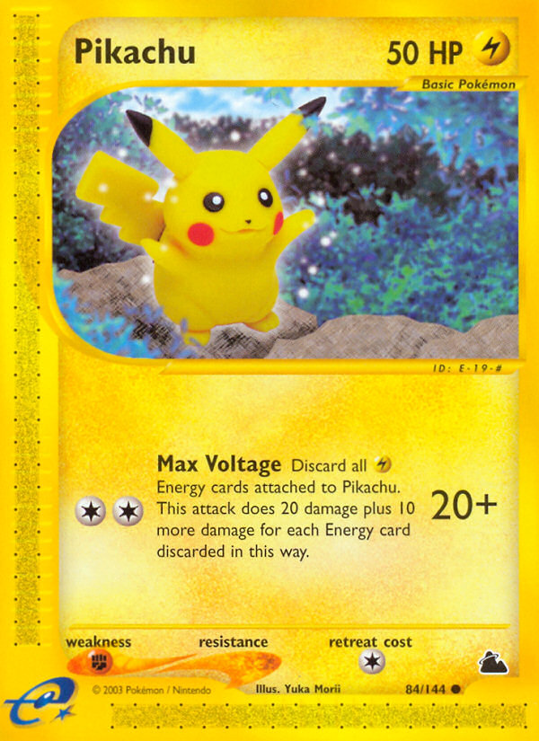 Pikachu (84/144) [Skyridge] | Mega City Incorporated