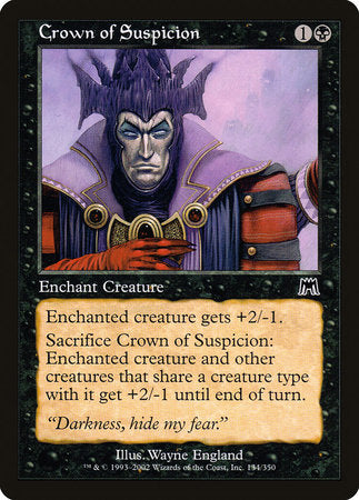 Crown of Suspicion [Onslaught] | Mega City Incorporated