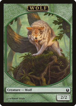 Wolf Token [Born of the Gods Tokens] | Mega City Incorporated