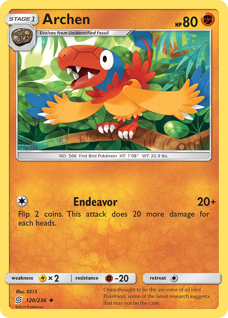 Archen (120/236) [Sun & Moon: Unified Minds] | Mega City Incorporated
