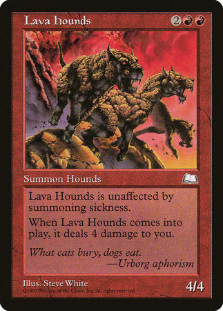 Lava Hounds [Weatherlight] | Mega City Incorporated