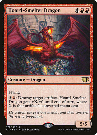 Hoard-Smelter Dragon [Commander 2014] | Mega City Incorporated