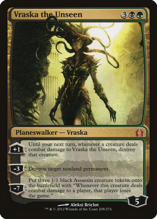 Vraska the Unseen [Return to Ravnica] | Mega City Incorporated