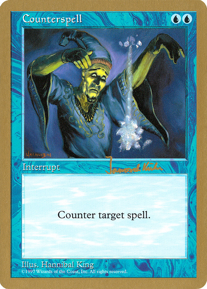 Counterspell (Janosch Kuhn) [World Championship Decks 1997] | Mega City Incorporated