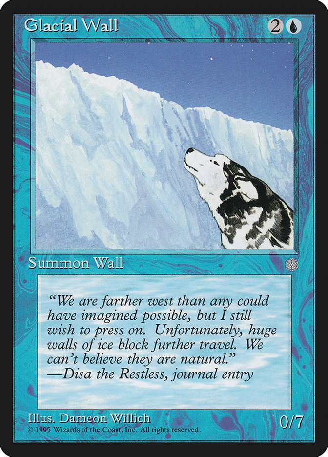 Glacial Wall [Ice Age] | Mega City Incorporated