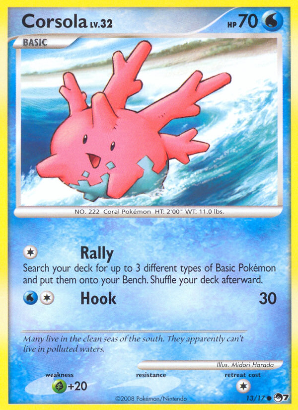 Corsola (13/17) [POP Series 7] | Mega City Incorporated