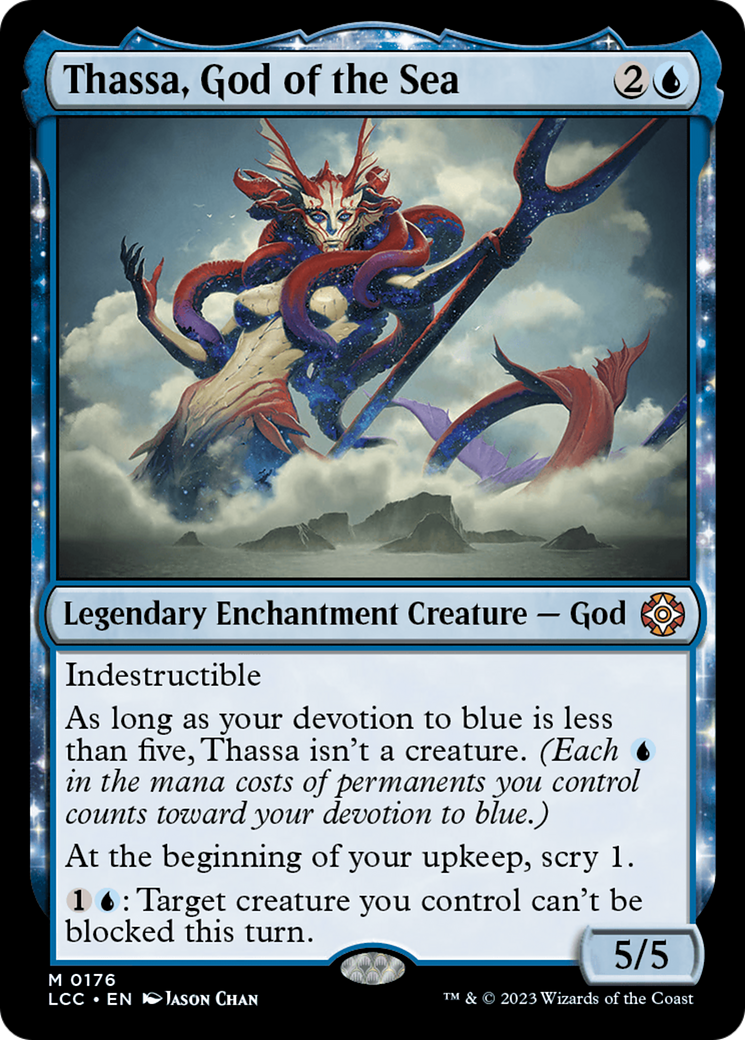 Thassa, God of the Sea [The Lost Caverns of Ixalan Commander] | Mega City Incorporated